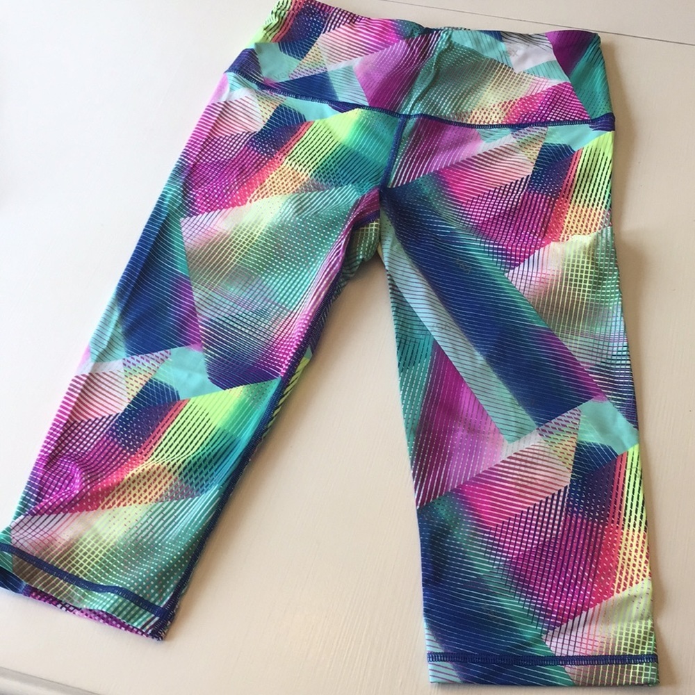 Victoria’s Secret Multi-Colored Knockout Crop Pants